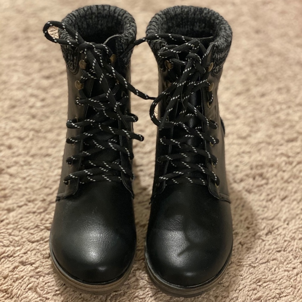 Brand New Black Combat Boots